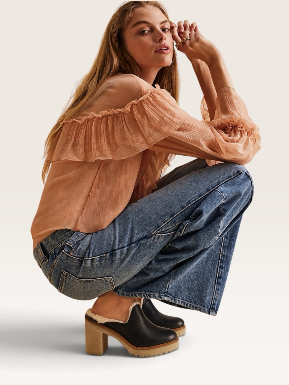 Free People James Platform Mule NWOB
Size 40/9.5 - Picture 2 of 13